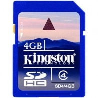Card de memorie SDHC Kingston 4GB SDHC Class4